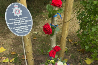 Cyclists show their support for families of fallen officers