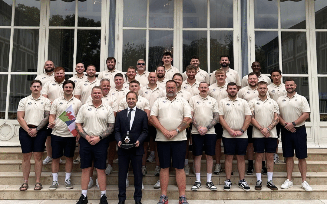 Tribute trophy unveiled as South Wales Police Rugby face France