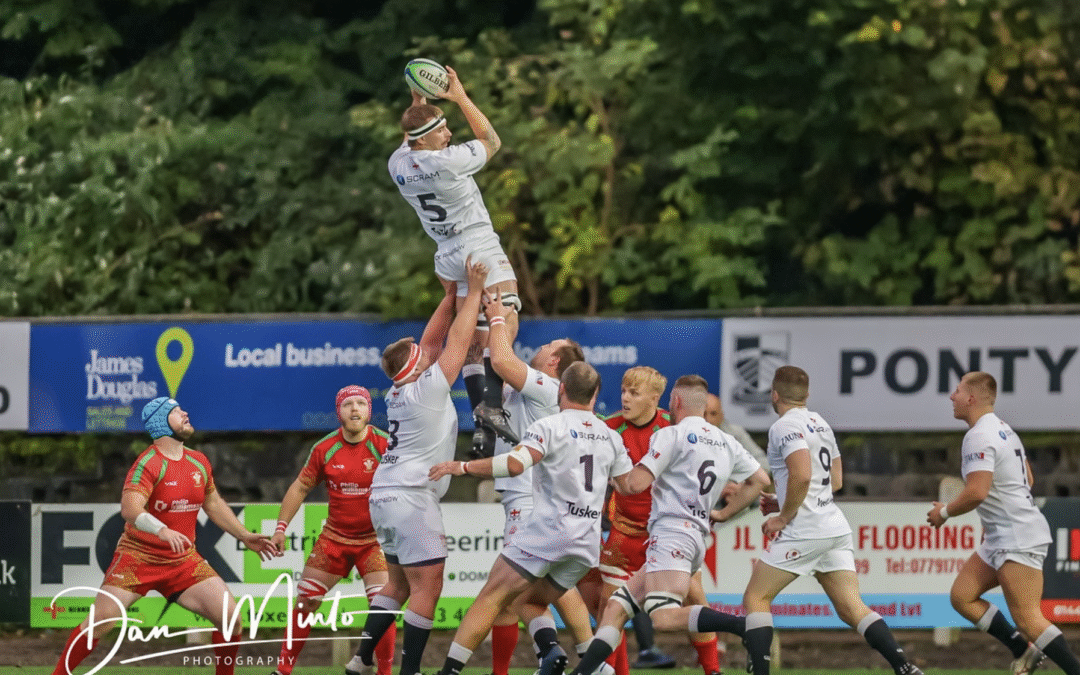 South Wales officers kicking off Wales Police’s Four Nations rugby campaign against England