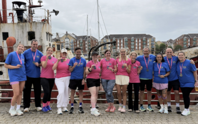 Team spirit carries officers through charity running challenge