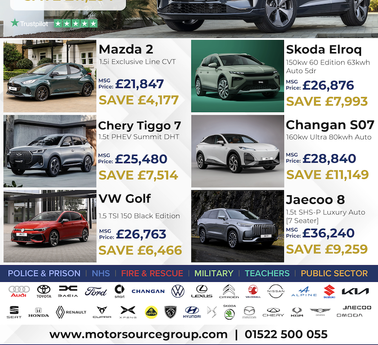 Motor Source Group discounts confirmed for September
